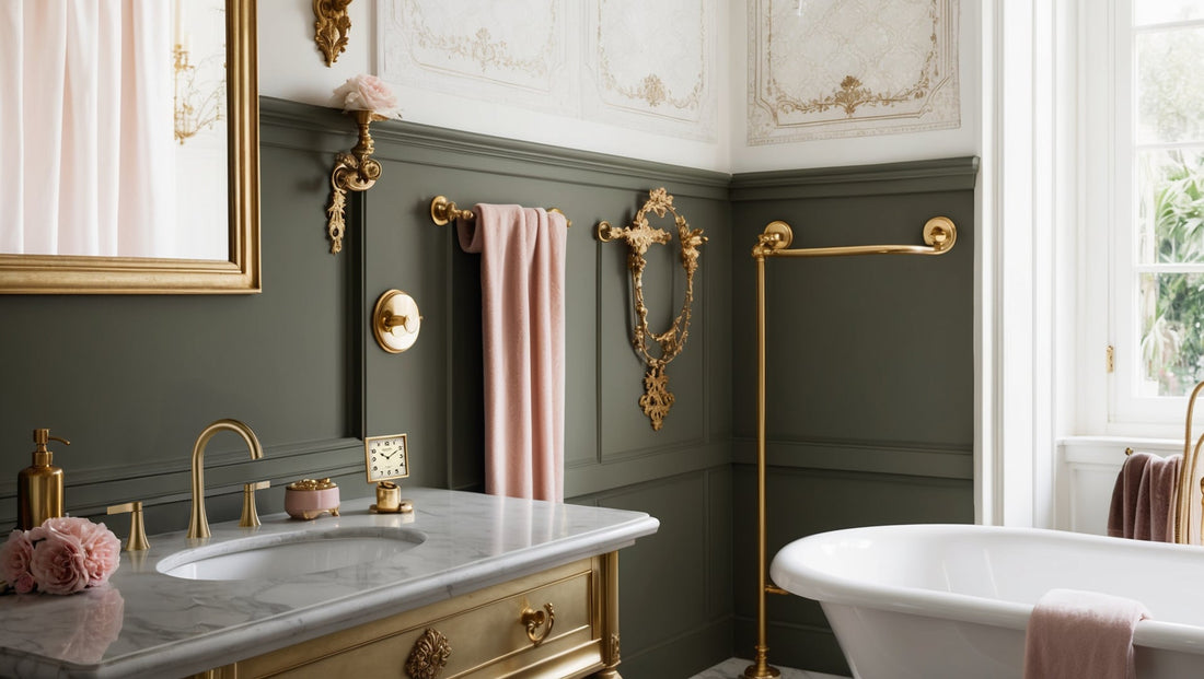 Elegant Reflections: Vintage Glam