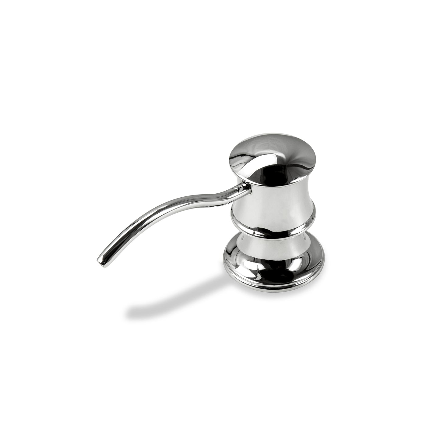 SC05-TC Countertop Deck-Mount Metal Soap and Lotion Dispenser in Chrome