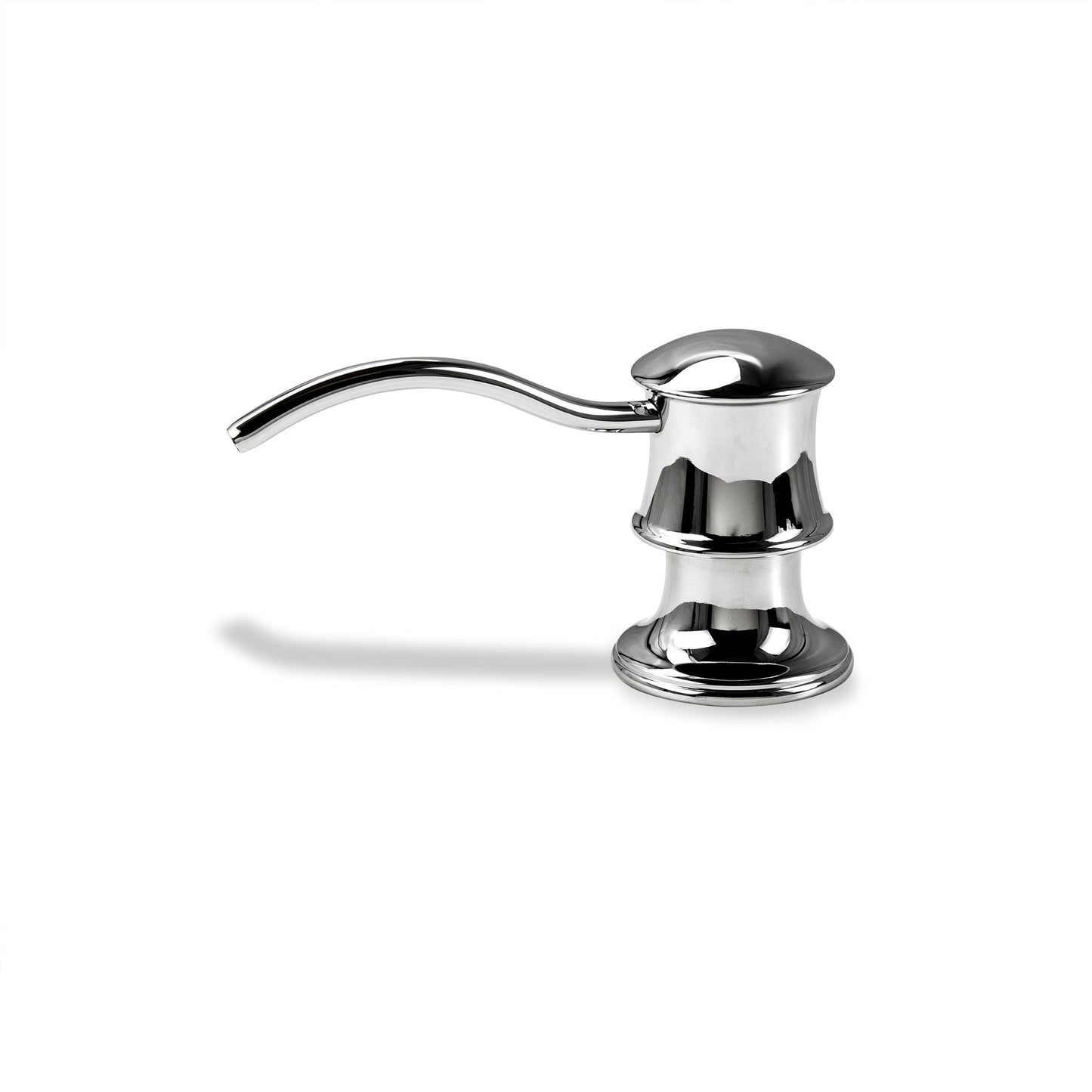 SC05-TC Countertop Deck-Mount Metal Soap and Lotion Dispenser in Chrome