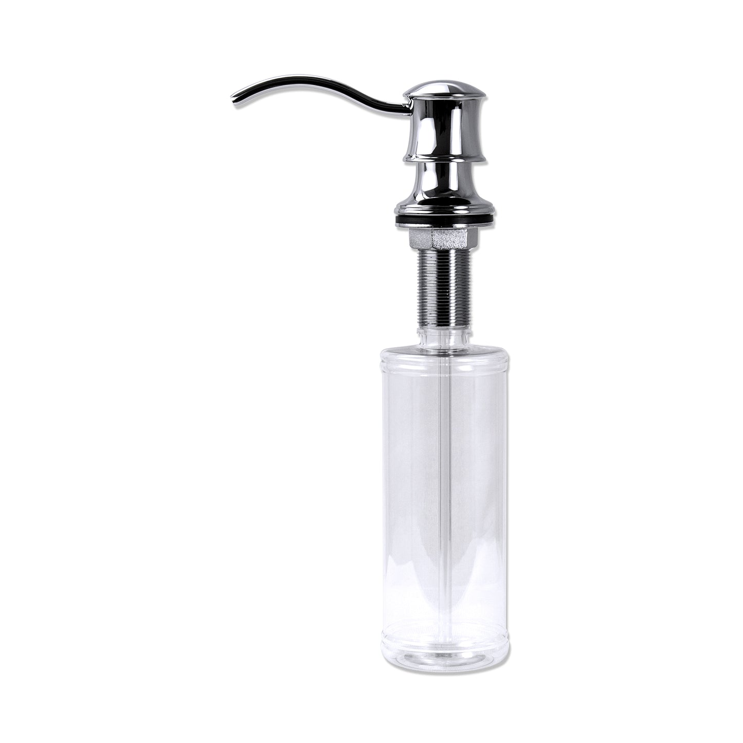 SC05-TC Countertop Deck-Mount Metal Soap and Lotion Dispenser in Chrome