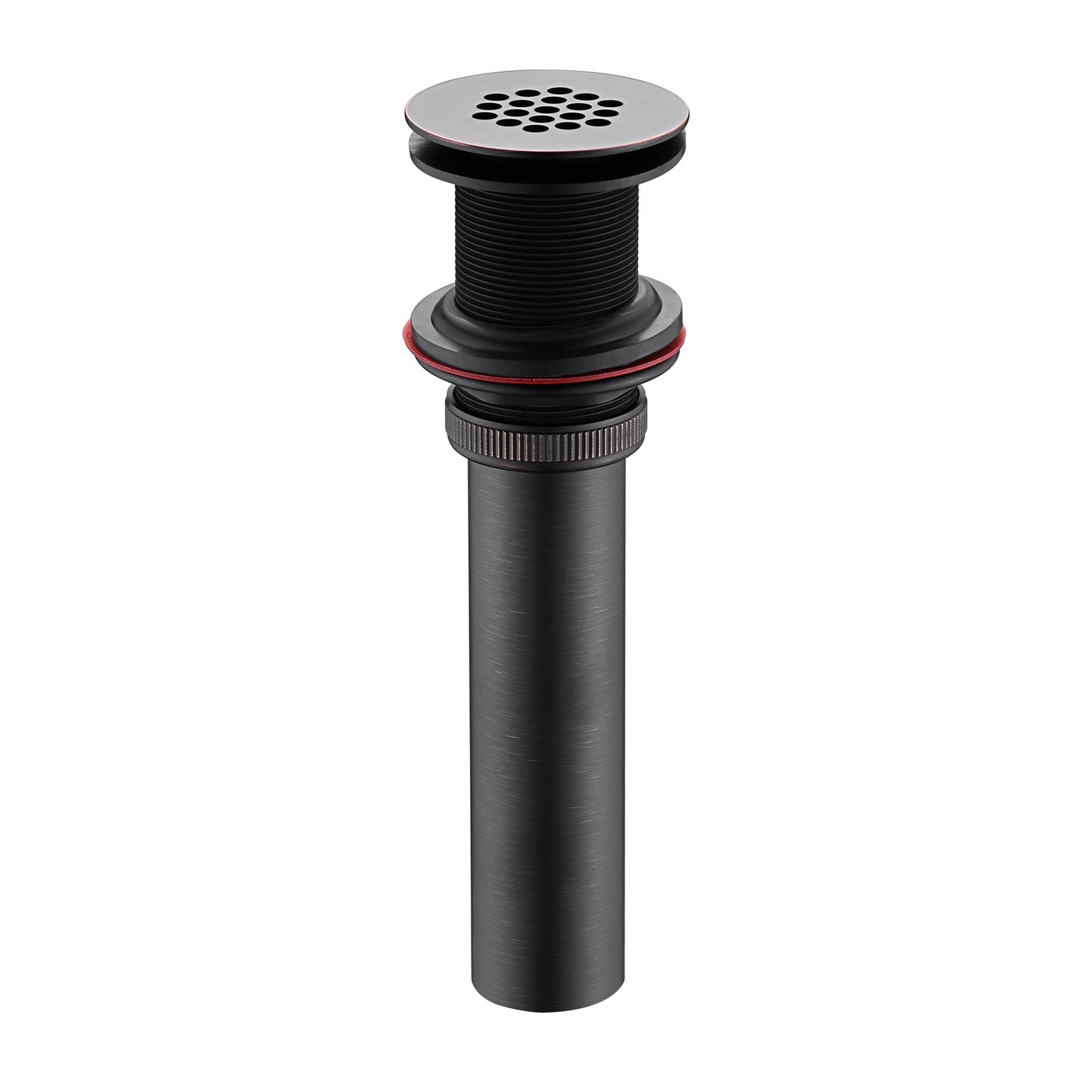 DS05-TO 1-1/2 in. Brass Bathroom and Vessel Sink Grid Drain Stopper Strainer with No Overflow in Oil Rubbed Bronze