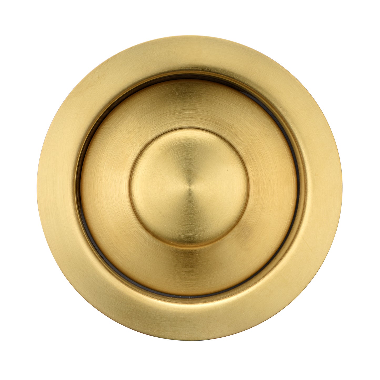 GD01-G Kitchen Sink Garbage Disposal Flange and Stopper in Brushed Gold