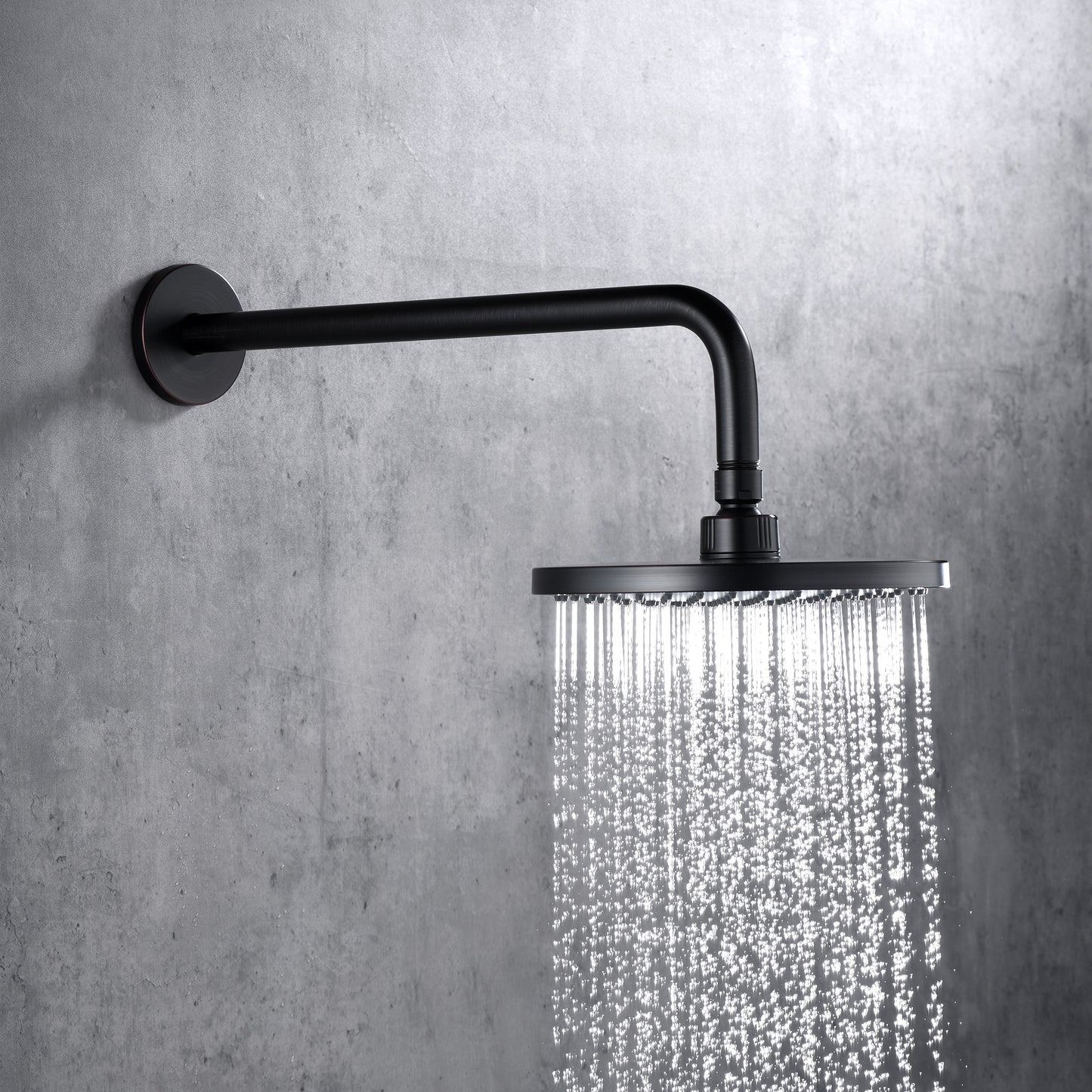 RA02-O 15 in. Shower Arm and Flange, Oil Rubbed Bronze