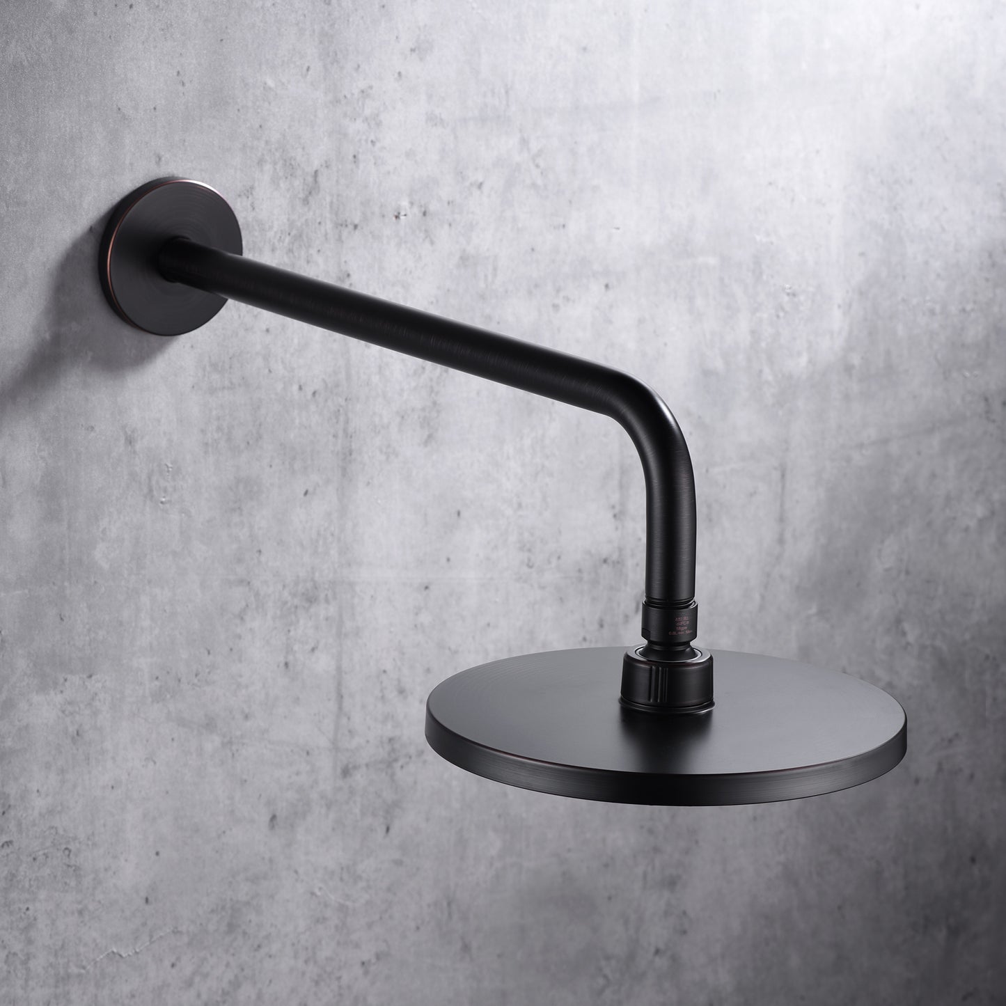 RA02-O 15 in. Shower Arm and Flange, Oil Rubbed Bronze