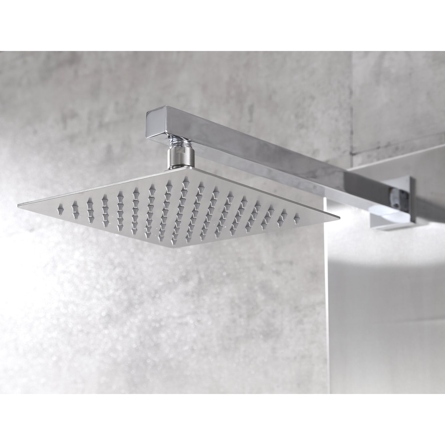 SP21-CEC 55 in. 3-Jet Full Body Thermostatic Shower System Panel with Rainfall Shower Head Hand Shower in Stainless Steel