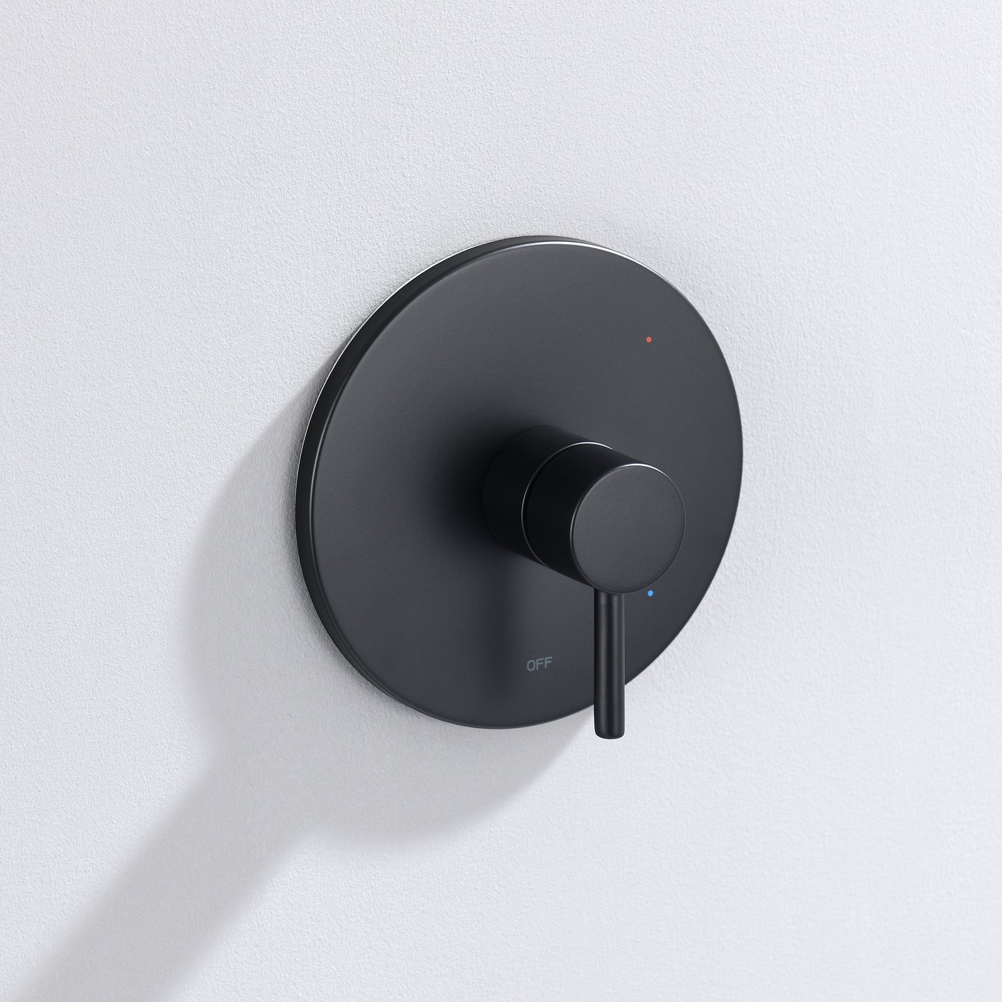 SS-B02-TM Single Handle 1-Spray Shower Faucet 1.8 GPM with Pressure Balance, Anti Scald in Matte Black (Valve Included)