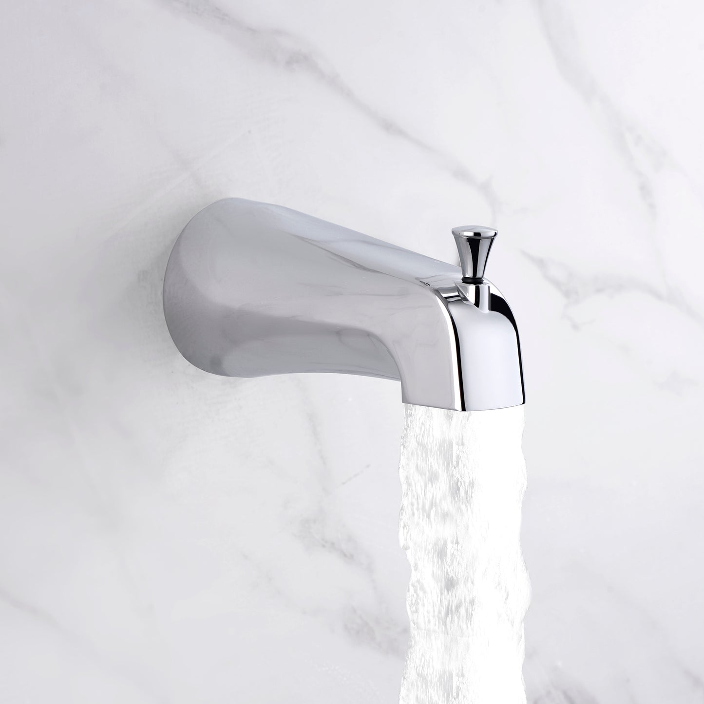 SS-C01-TC Single-Handle 1-Spray Bathtub and Shower Faucet with Valve in Chrome (Valve Included)