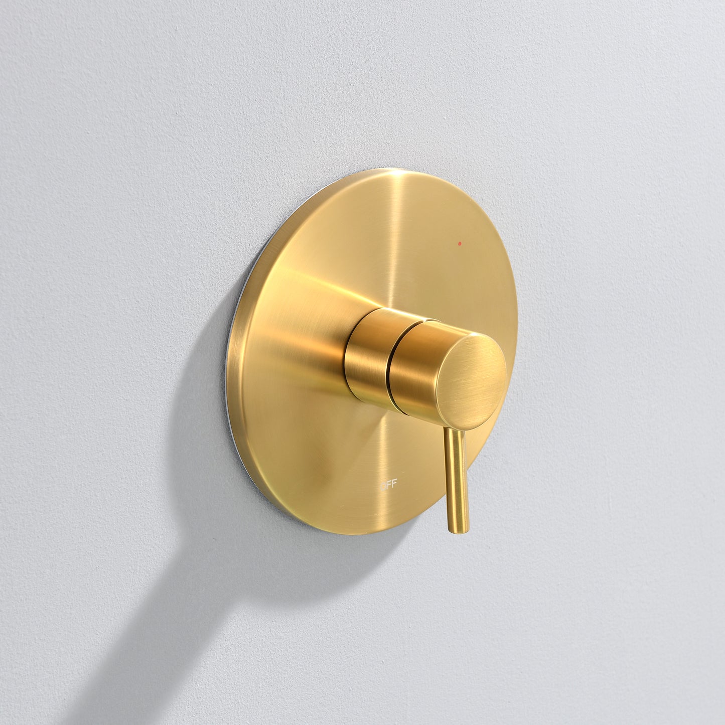 SS-C02-TG Single-Handle 1-Spray Tub and Shower Faucet 1.8 GPM with Valve in Brushed Gold (Valve Included)