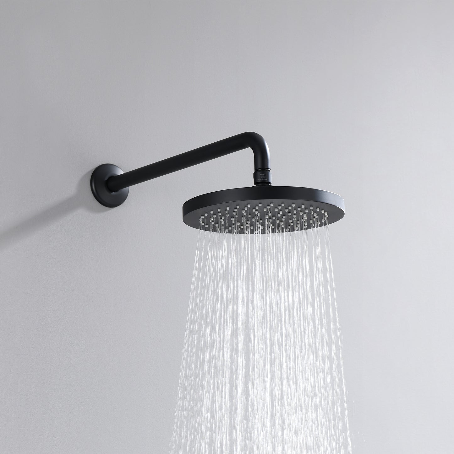 SS-C02-TM Single-Handle 1-Spray Tub and Shower Faucet 1.8 GPM with Valve in Matte Black (Valve Included)