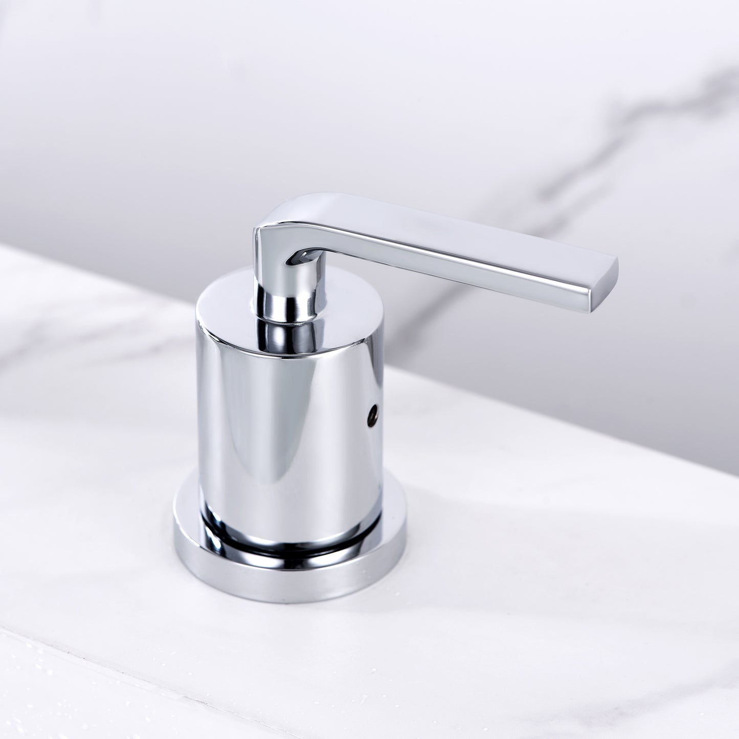 WSP03-TC Contemporary 8 in. Widespread 2-Handle Bathroom Faucet with Pop-Up Drain in Chrome