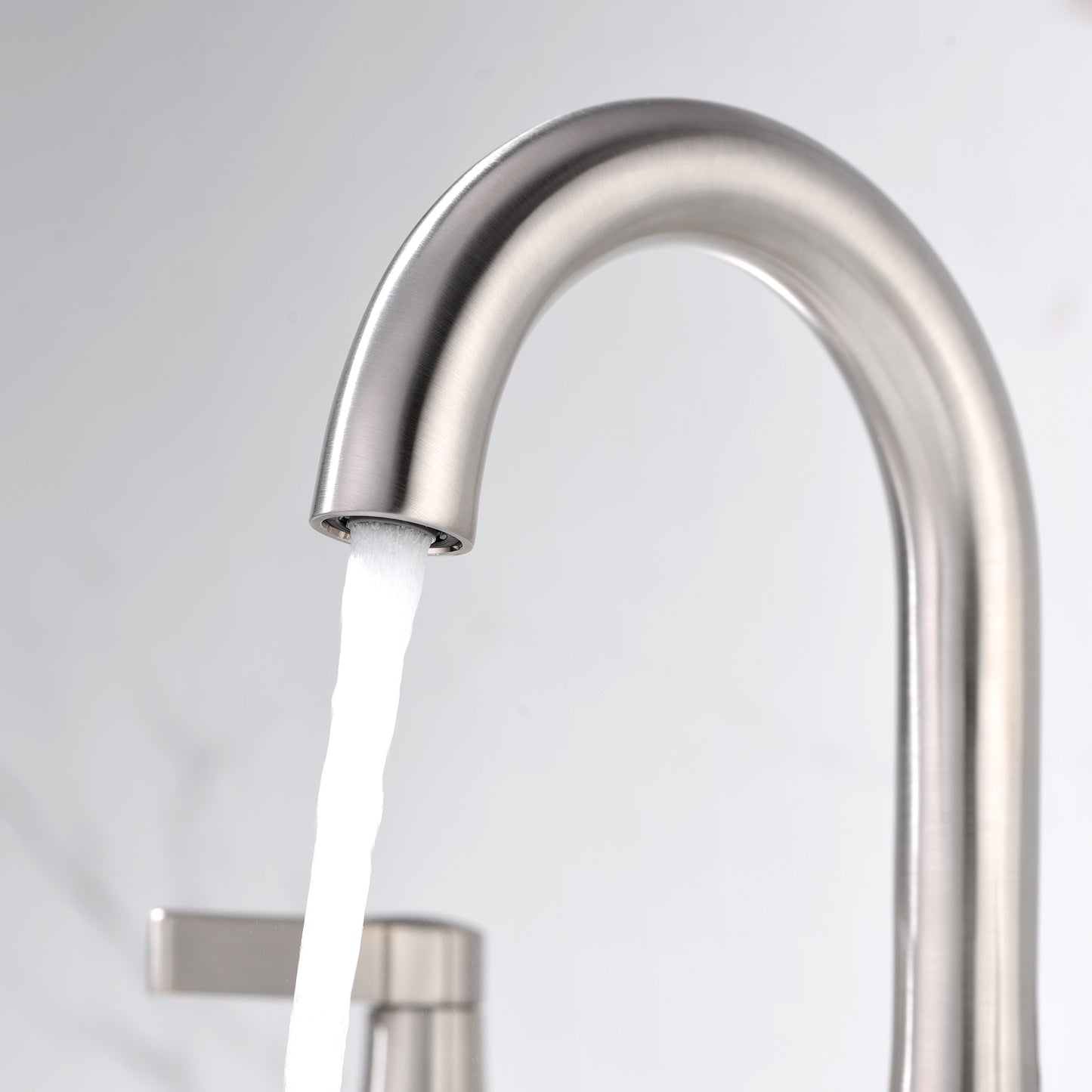 WSP11-TB Contemporary 8 in. Widespread 2-Handle Bathroom Faucet in Brushed Nickel