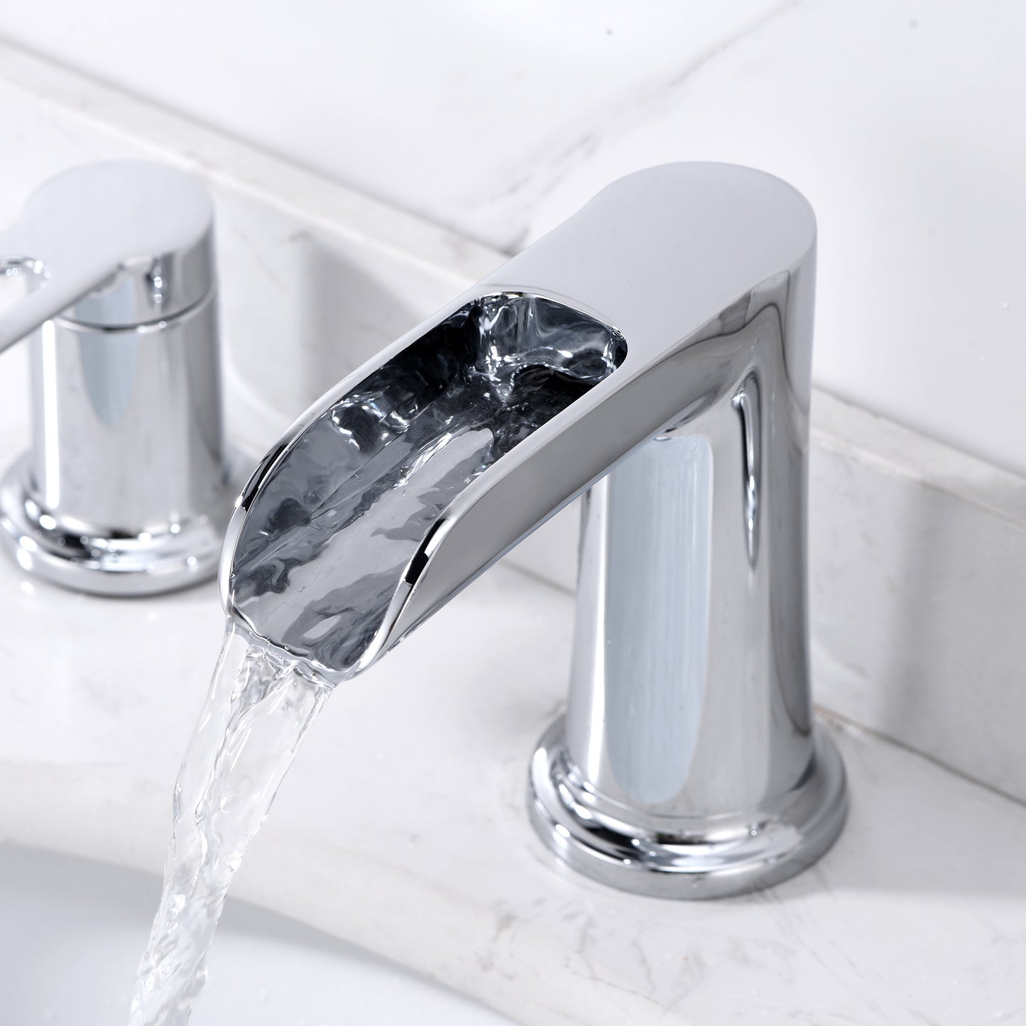 Waterfall WSP16-TC 8 in. Widespread 2-Handle Bathroom Faucet in Chrome