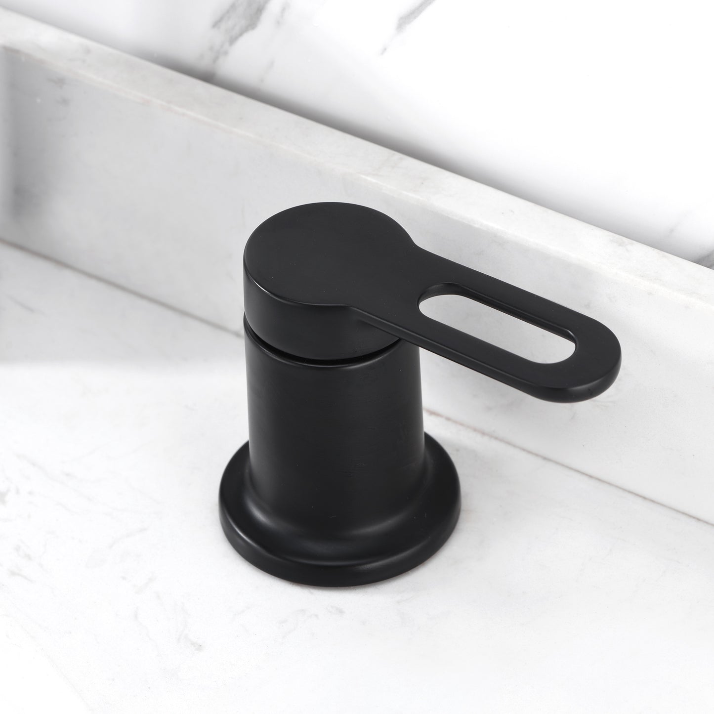 Waterfall WSP16-TM 8 in. Widespread 2-Handle Bathroom Faucet in Matte Black