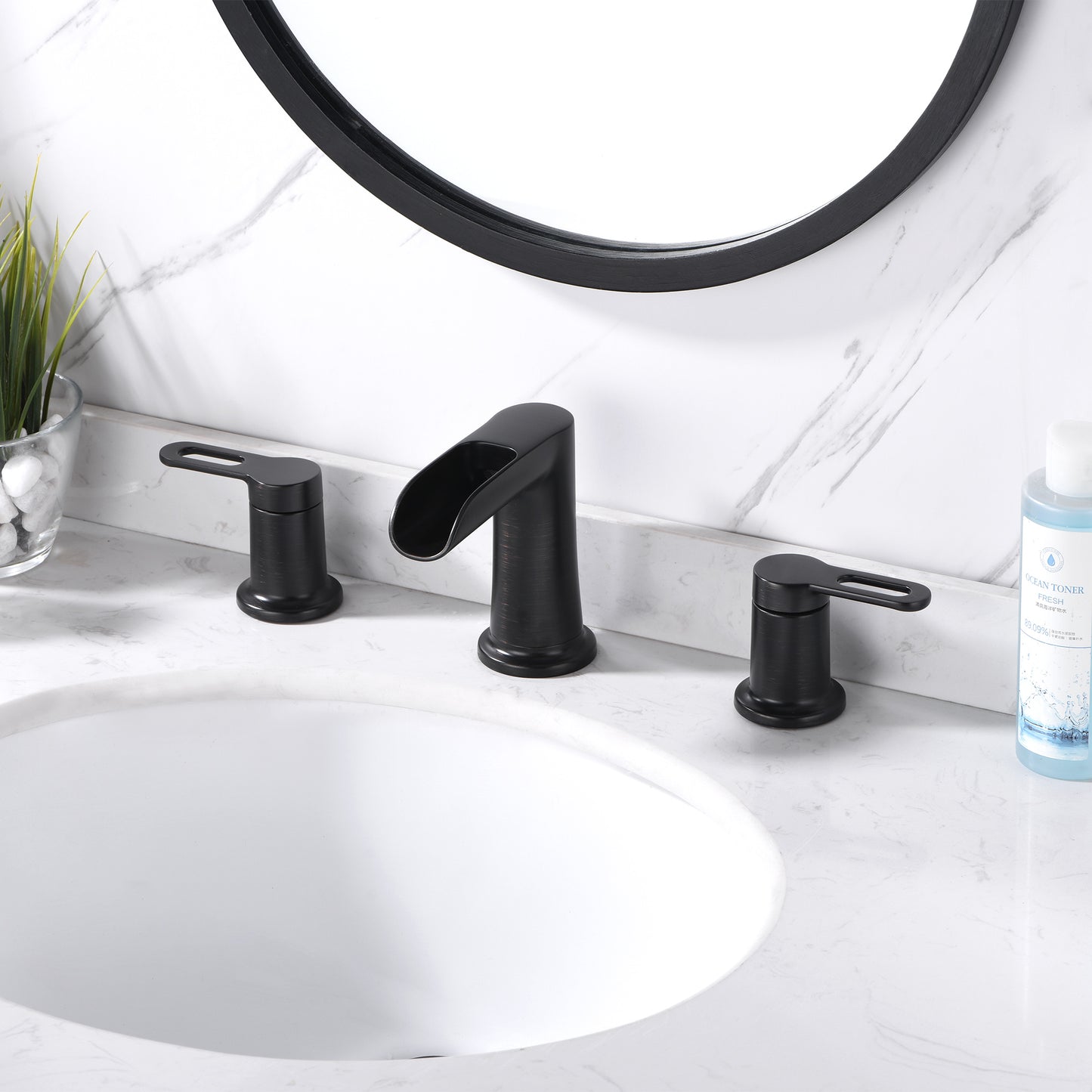Waterfall WSP16-TO 8 in. Widespread 2-Handle Bathroom Faucet in Oil Rubbed Bronze