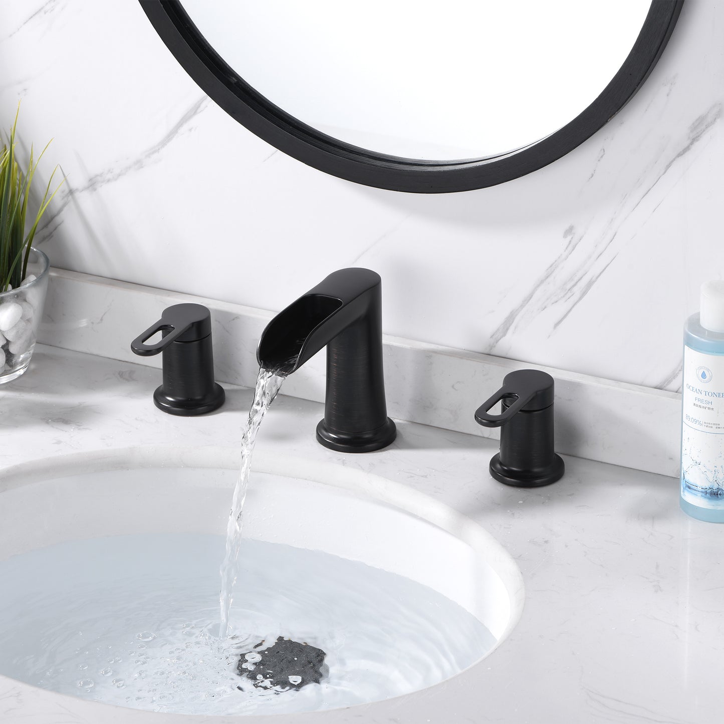 Waterfall WSP16-TO 8 in. Widespread 2-Handle Bathroom Faucet in Oil Rubbed Bronze