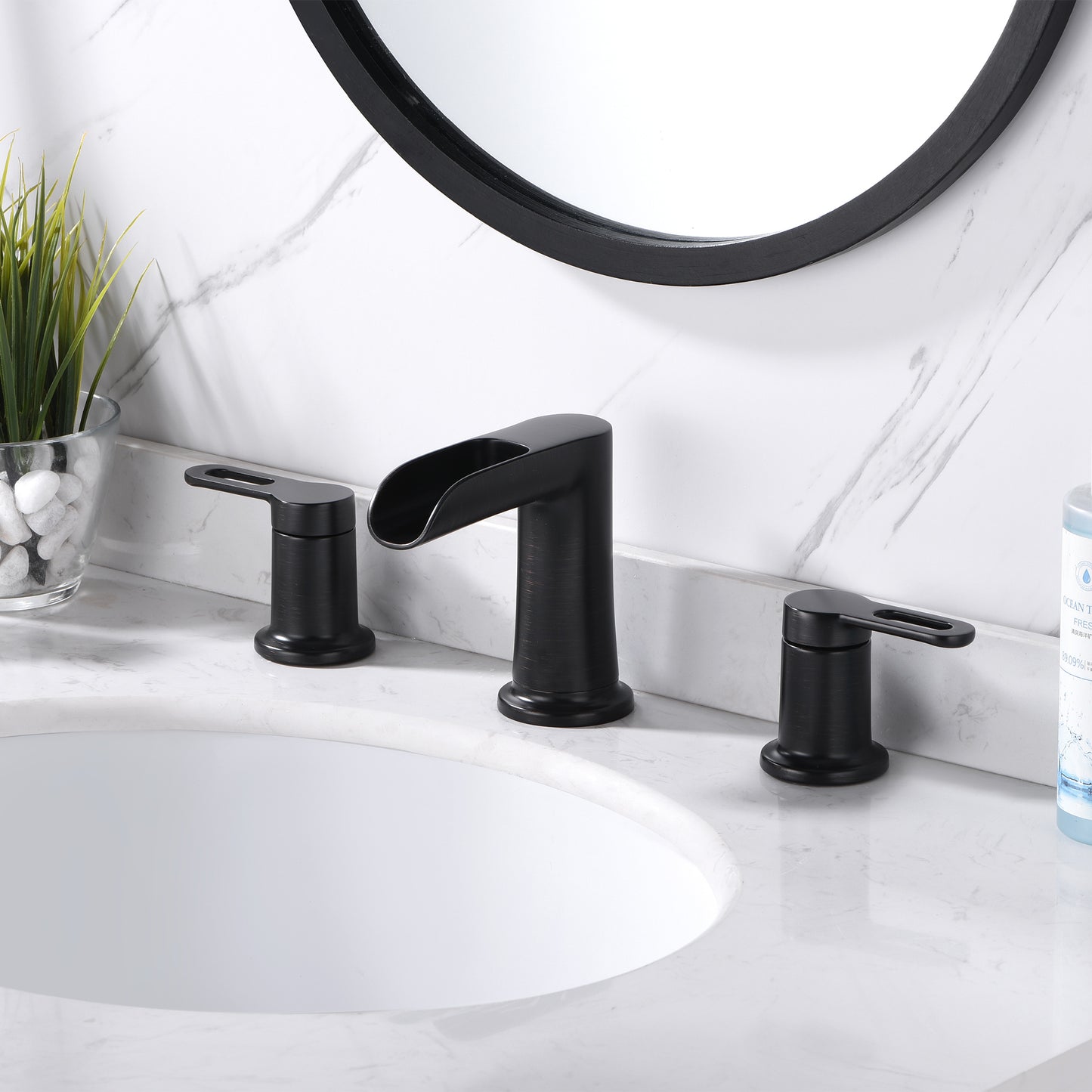 Waterfall WSP16-TO 8 in. Widespread 2-Handle Bathroom Faucet in Oil Rubbed Bronze