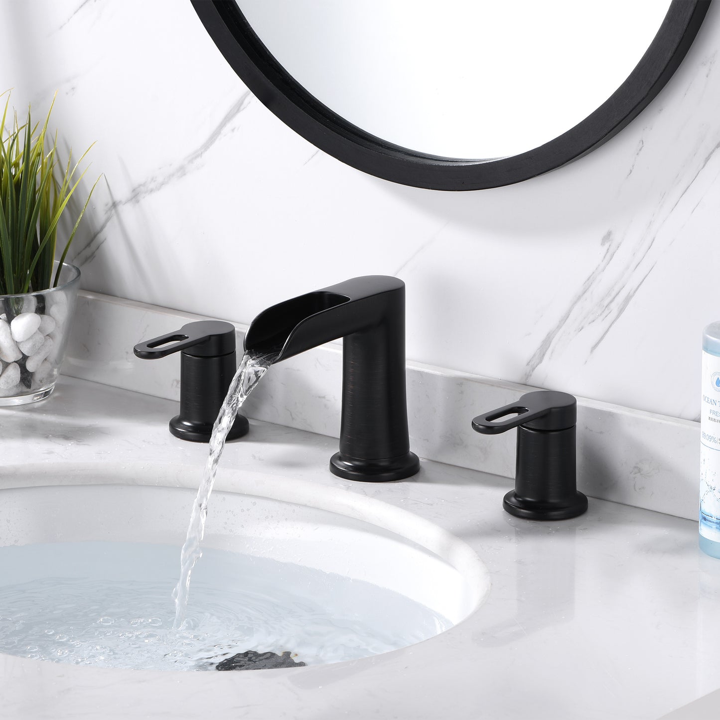 Waterfall WSP16-TO 8 in. Widespread 2-Handle Bathroom Faucet in Oil Rubbed Bronze