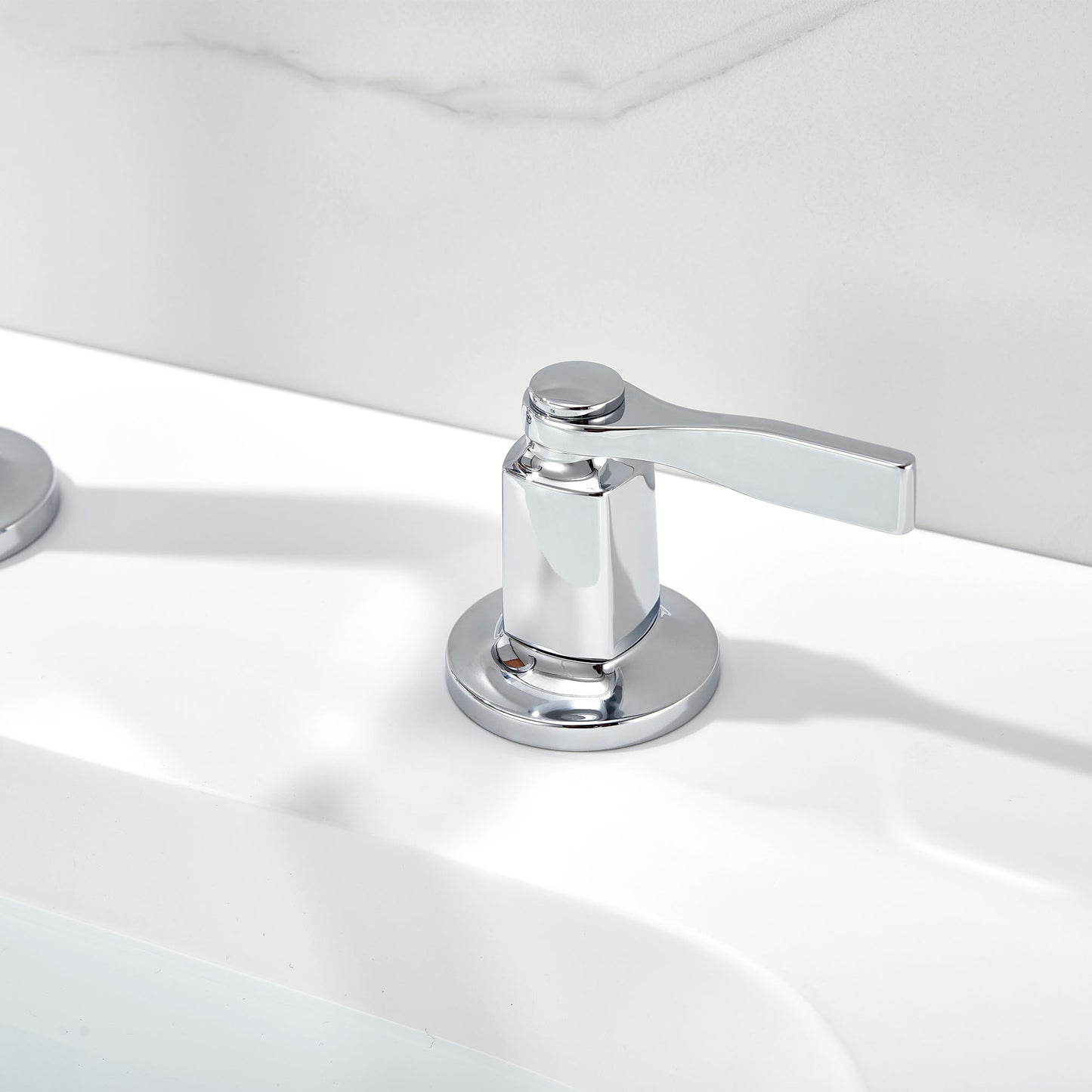 Larko WSP18-TC 8 in. Widespread 2-Handle Bathroom Faucet in Chrome
