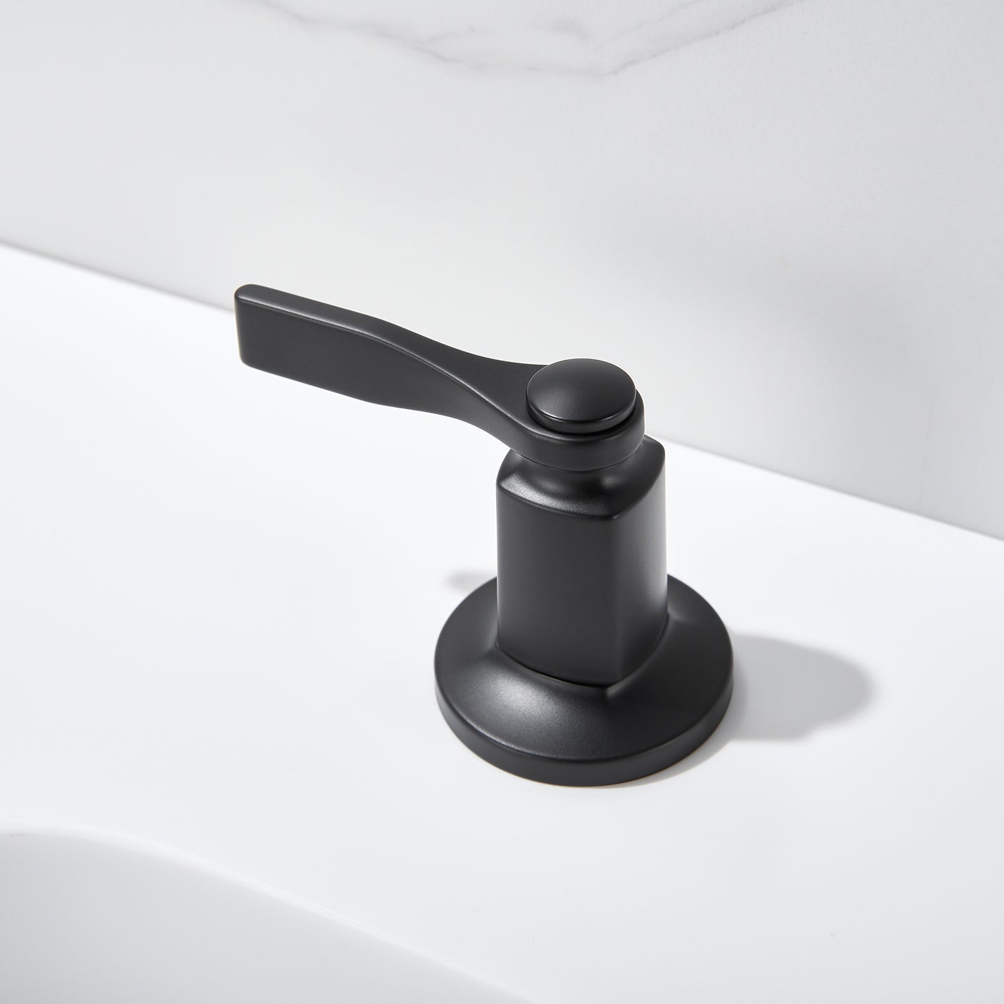 Larko WSP18-TM 8 in. Widespread 2-Handle Bathroom Faucet in Matte Black
