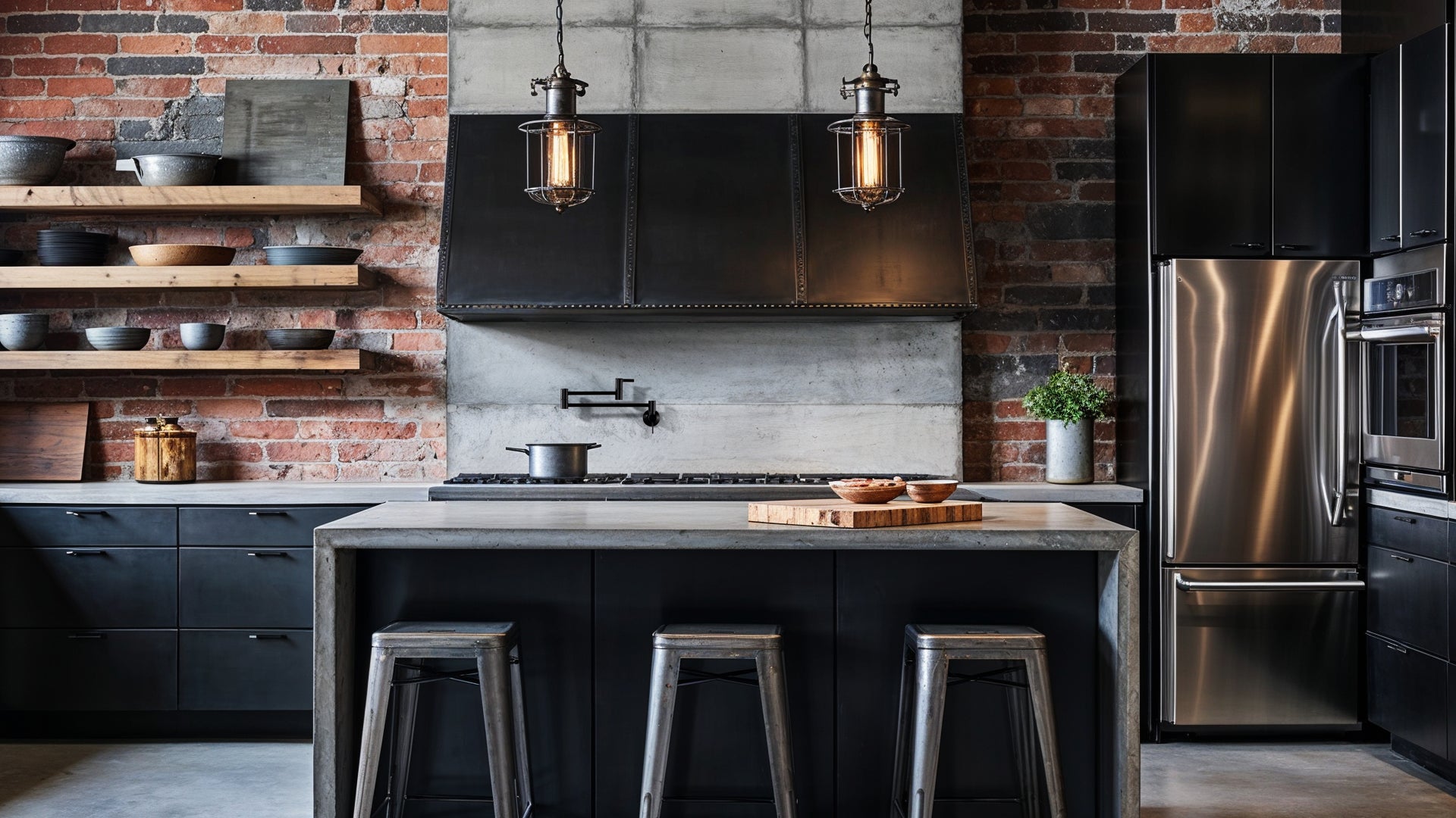 Loft Style Kitchen Design Urban Loft Style Kitchen – Luxier
