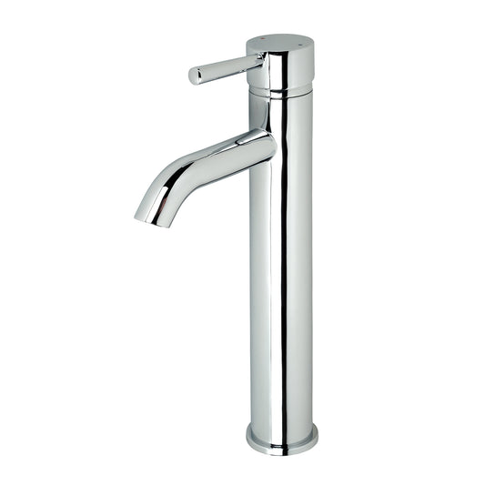 Raphral BSH03-TC Single Hole Single-Handle Vessel Bathroom Faucet with Drain in Chrome