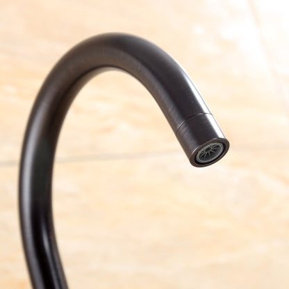 FTF01-TO Modern Freestanding Single-Handle Floor-Mount Roman Tub Faucet Filler with Hand Shower in Oil Rubbed Bronze