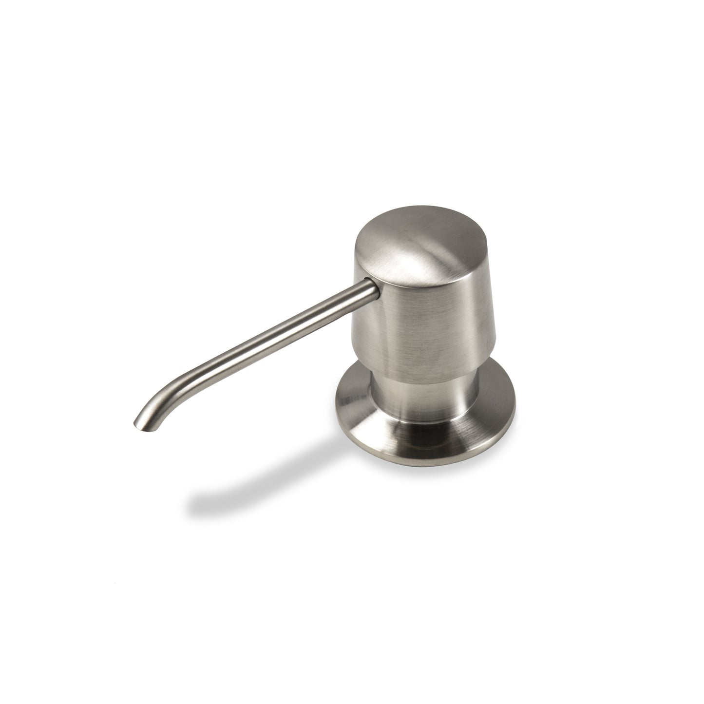 SC04-TB Countertop Deck-Mount Metal Soap and Lotion Dispenser in Brushed Nickel