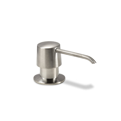 SC04-TB Countertop Deck-Mount Metal Soap and Lotion Dispenser in Brushed Nickel