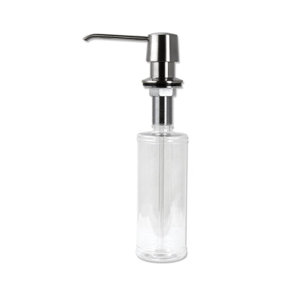 SC04-TB Countertop Deck-Mount Metal Soap and Lotion Dispenser in Brushed Nickel