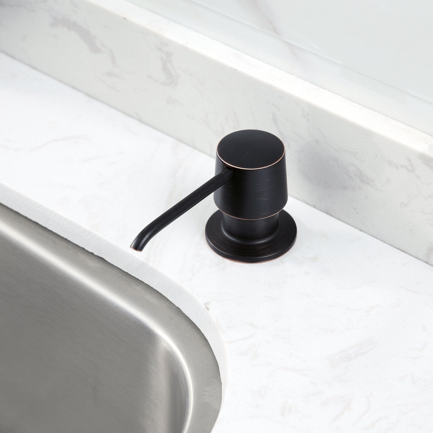 SC04-TO Countertop Deck-Mount Metal Soap and Lotion Dispenser in Oil Rubbed Bronze