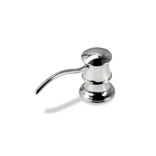 SC05-TC Countertop Deck-Mount Metal Soap and Lotion Dispenser in Chrome