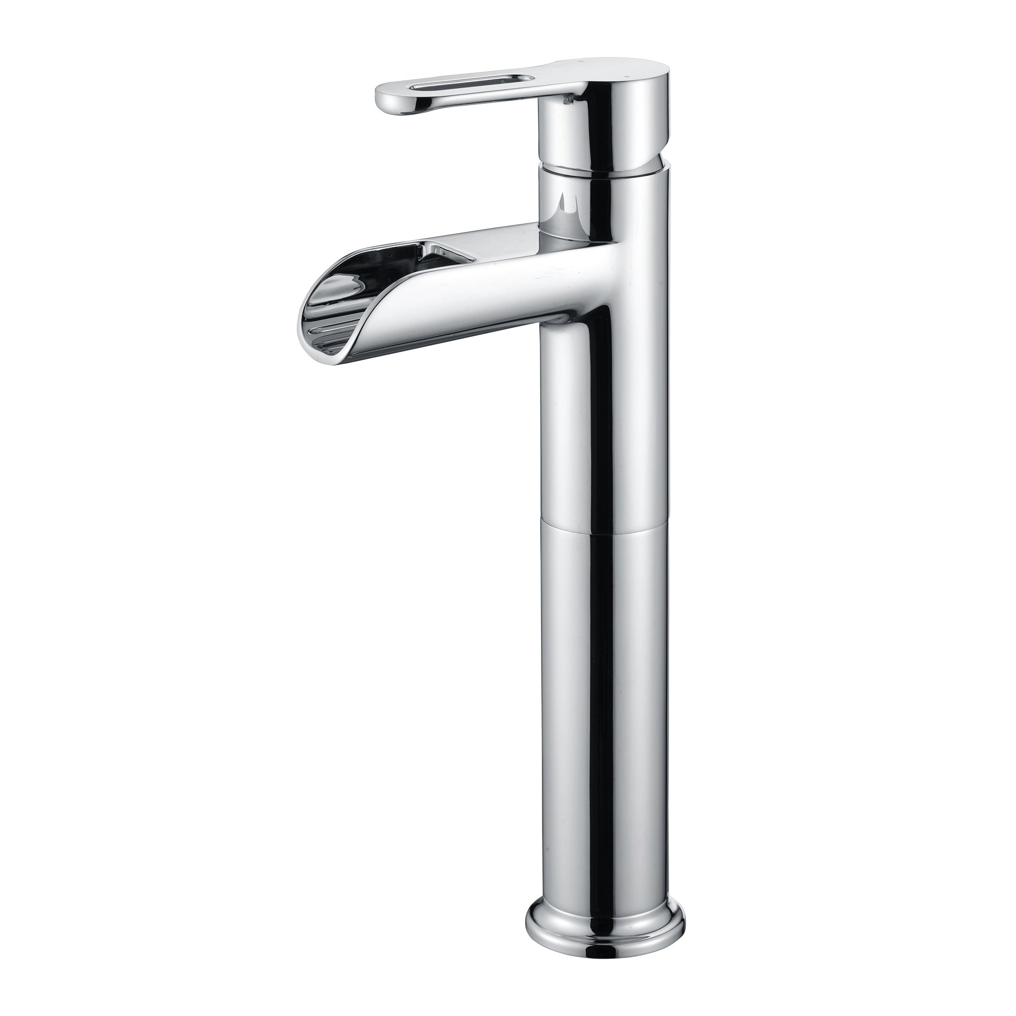 VividFall BSH16-TC Waterfall Single Hole Single Handle Bathroom Vessel ...