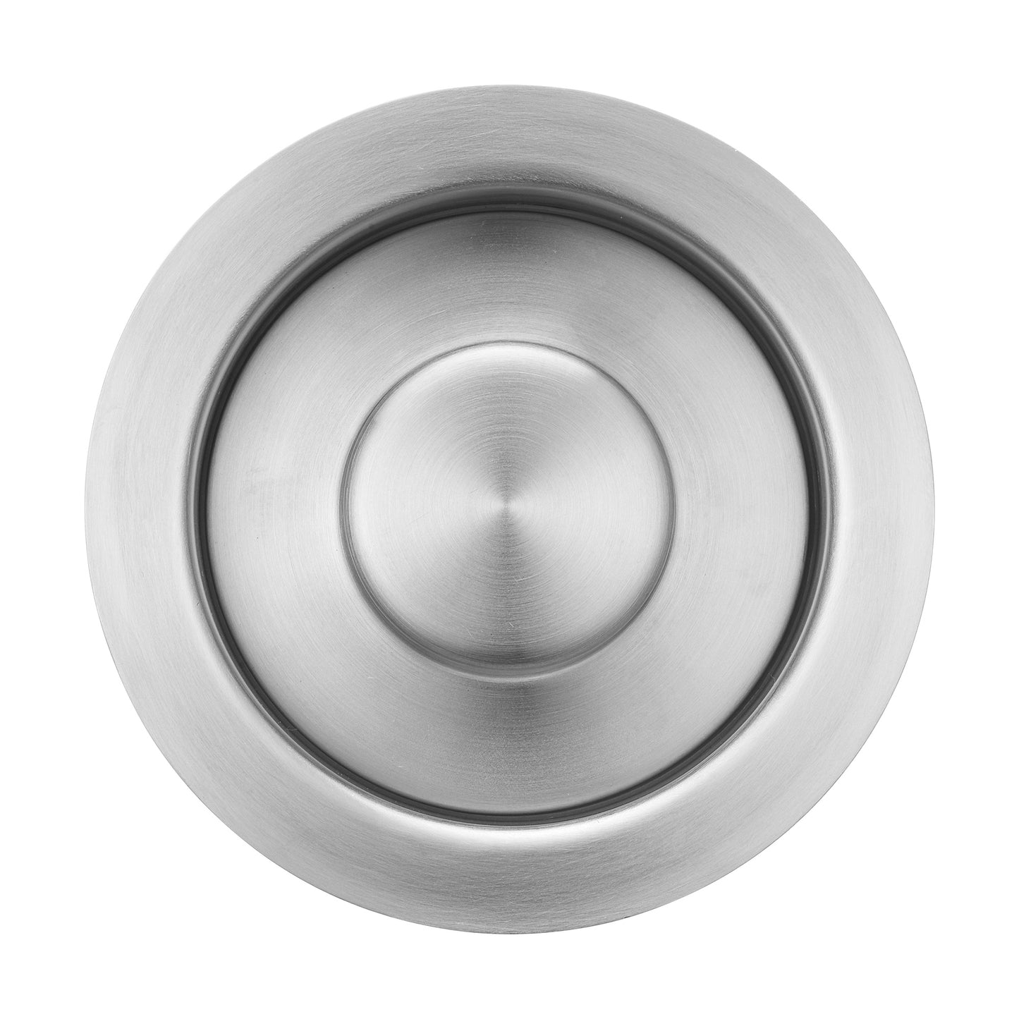 GD01-B Kitchen Sink Garbage Disposal Flange and Stopper in Brushed Stainless Steel