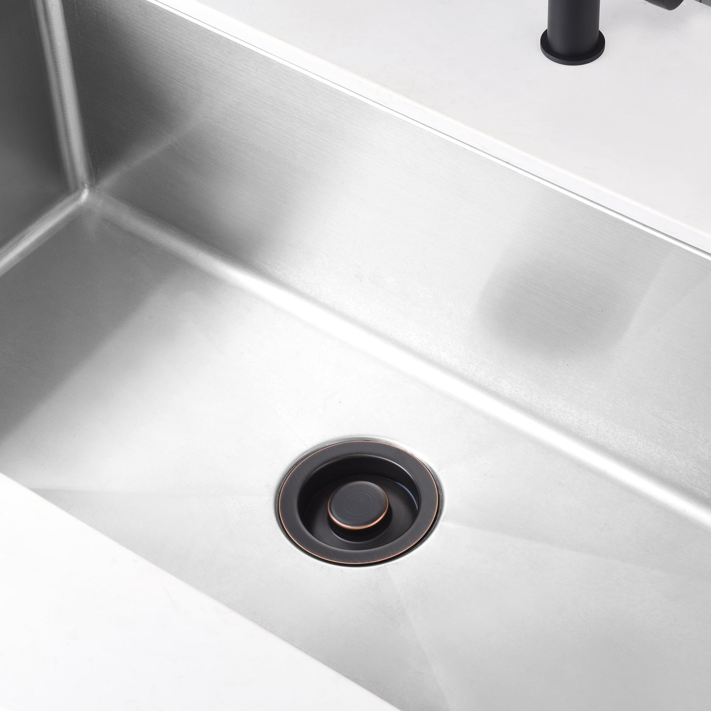 GD01-O Kitchen Sink Garbage Disposal Flange and Stopper in Oil Rubbed Bronze