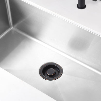 GD01-O Kitchen Sink Garbage Disposal Flange and Stopper in Oil Rubbed Bronze