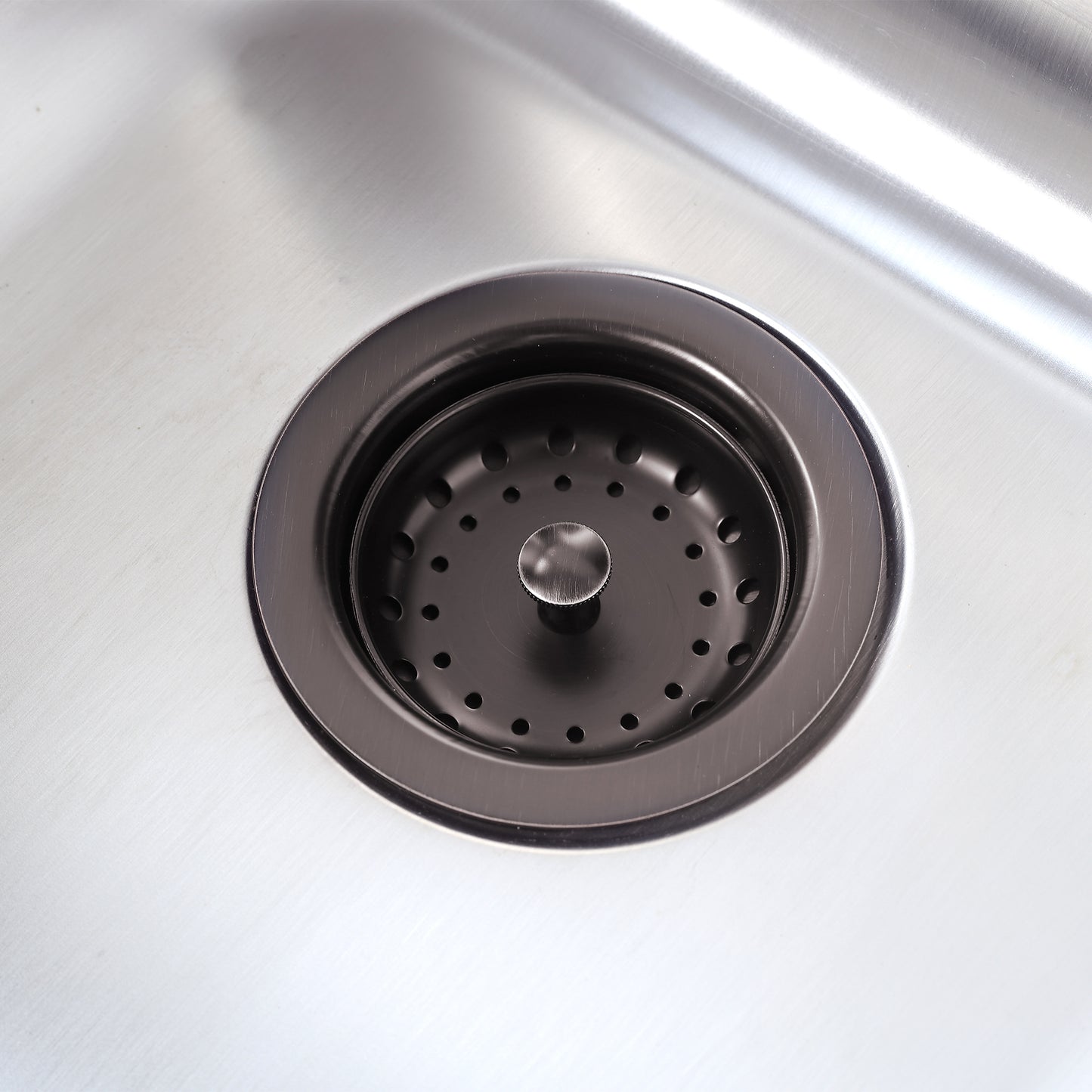 KS01-O 3-1/2 in. Drop-In Kitchen or Bar Sink Basket Strainer in Oil Rubbed Bronze