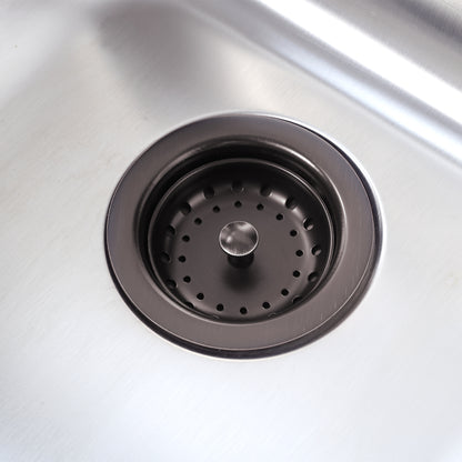 KS01-O 3-1/2 in. Drop-In Kitchen or Bar Sink Basket Strainer in Oil Rubbed Bronze