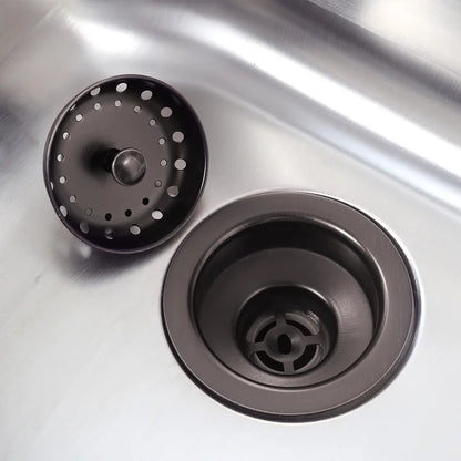 KS03-O 3-1/2 in. Drop-In Kitchen or Bar Sink Basket Strainer in Oil Rubbed Bronze