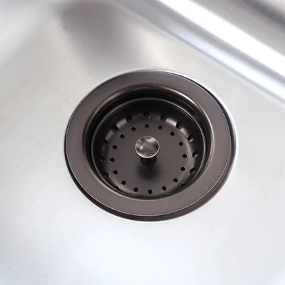 KS03-O 3-1/2 in. Drop-In Kitchen or Bar Sink Basket Strainer in Oil Rubbed Bronze