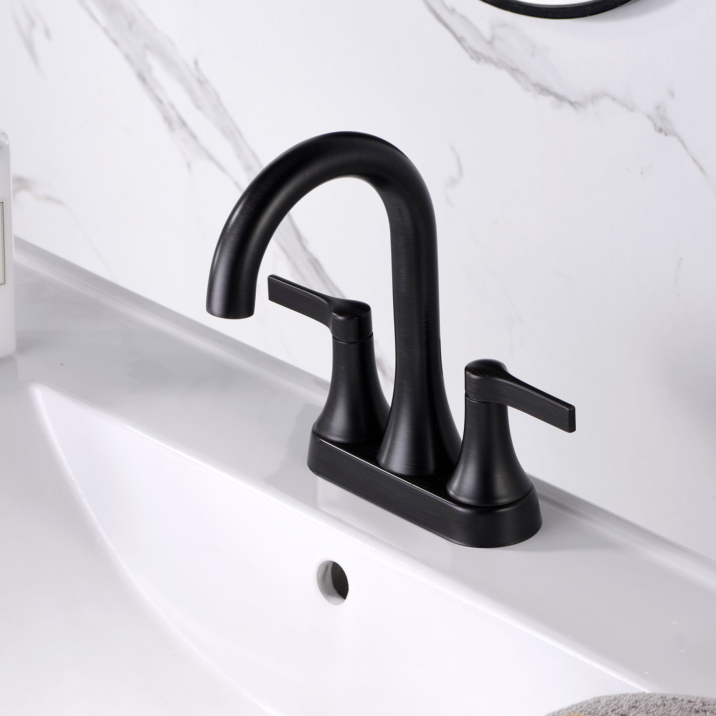 MSC11-TO 4 in. Centerset 2-Handle Bathroom Faucet in Oil Rubbed Bronze