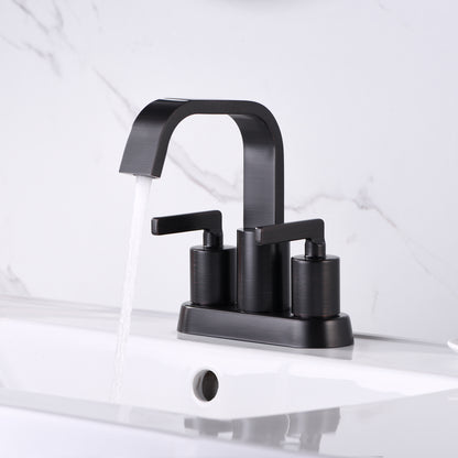 MSC14-TO 4 in. Centerset 2-Handle Bathroom Faucet in Oil Rubbed Bronze