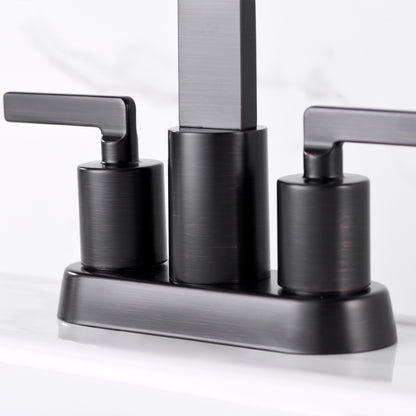 MSC14-TO 4 in. Centerset 2-Handle Bathroom Faucet in Oil Rubbed Bronze