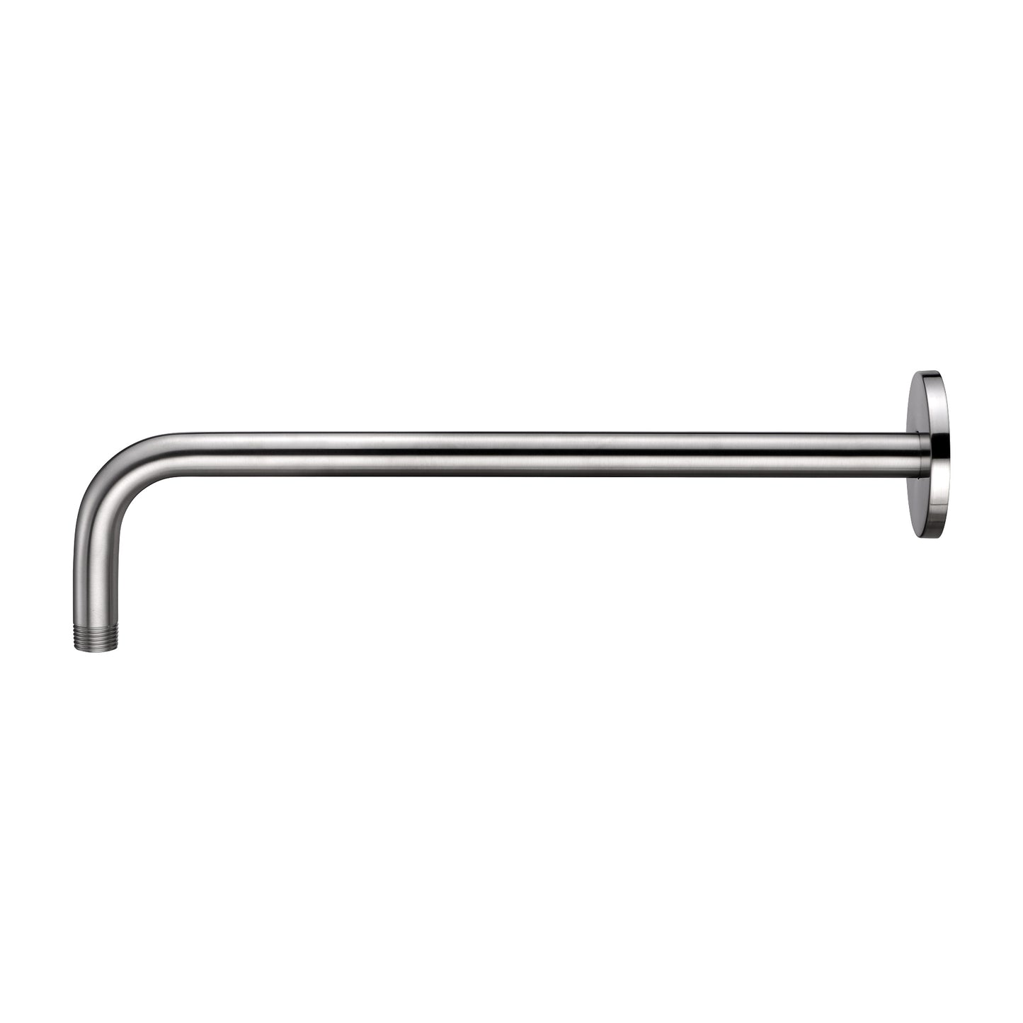 RA02-B 15 in. Shower Arm and Flange, Brushed Nickel