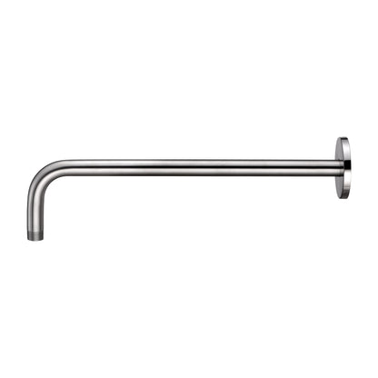 RA02-B 15 in. Shower Arm and Flange, Brushed Nickel