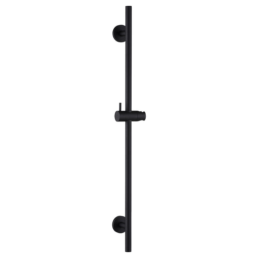 SB01-30-M 30 in. Adjustable Slide Bar for Handheld Showerheads in Matte Black