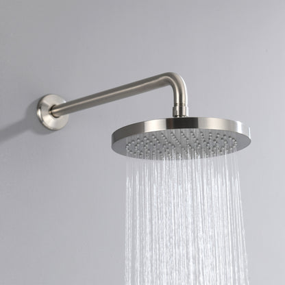 SS-C02-TB Single-Handle 1-Spray Tub and Shower Faucet 1.8 GPM with Valve in Brushed Nickel (Valve Included)