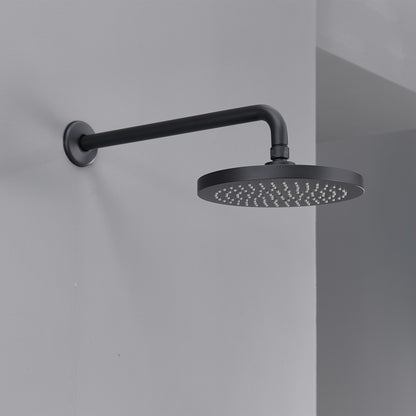 SS-D02-TM Single-Handle 3-Spray 24 in. Wall Bar Shower Faucet Kit with Hand Shower in Matte Black (Valve Included)