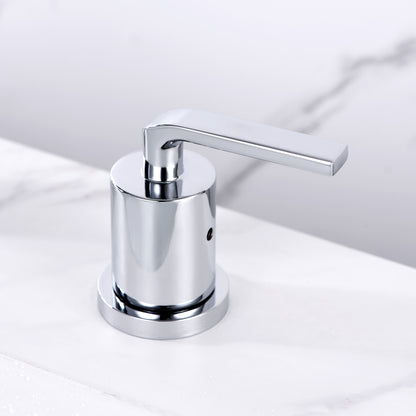 WSP03-TC Contemporary 8 in. Widespread 2-Handle Bathroom Faucet with Pop-Up Drain in Chrome